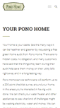 Mobile Screenshot of ponohome.com